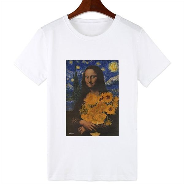 luckyroll mona lisa van gogh t shirt hip hop women art tshirt harajuku funny print ullzang fashion tee clothe female, White
luckyroll mona lisa van gogh t shirt hip hop women art tshirt harajuku funny print ullzang fashion tee clothe female, White