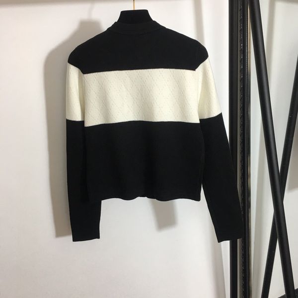 312 2021 milan runway spring brand same style sweater long sleeve crew neck fashion black cardigan button clothes womens, White;black
312 2021 milan runway spring brand same style sweater long sleeve crew neck fashion black cardigan button clothes womens, White;black