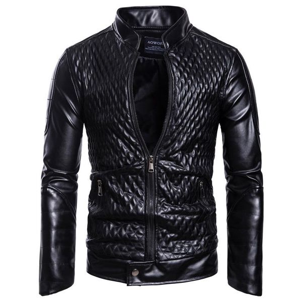 men's jackets fashion leather jacket casual stand collar pu motorcycle autumn men slim fit s-3xl, Black;brown
men's jackets fashion leather jacket casual stand collar pu motorcycle autumn men slim fit s-3xl, Black;brown