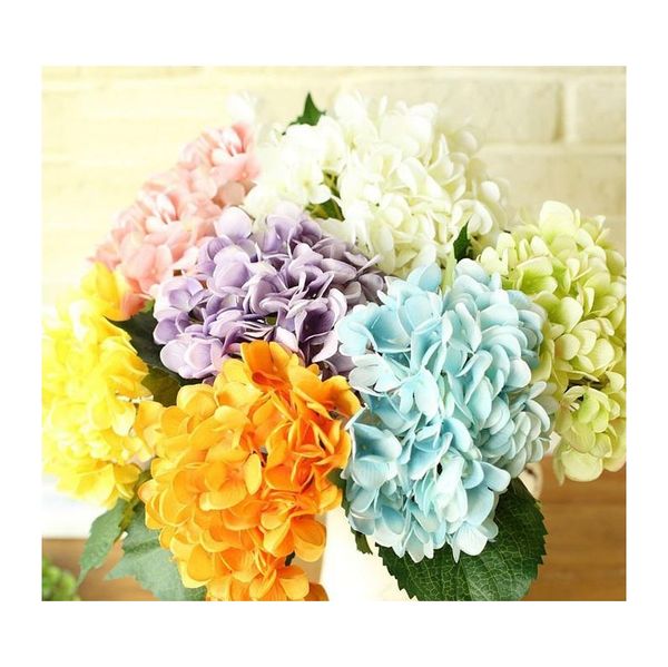 artificial silk hydrangea big flower 7.5" fake white wedding flower bouquet for table centerpieces deco jlliec insyard
artificial silk hydrangea big flower 7.5" fake white wedding flower bouquet for table centerpieces deco jlliec insyard
