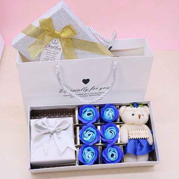 bear silver box soap rose present flower love valentine birthday wedding gift decoration
bear silver box soap rose present flower love valentine birthday wedding gift decoration