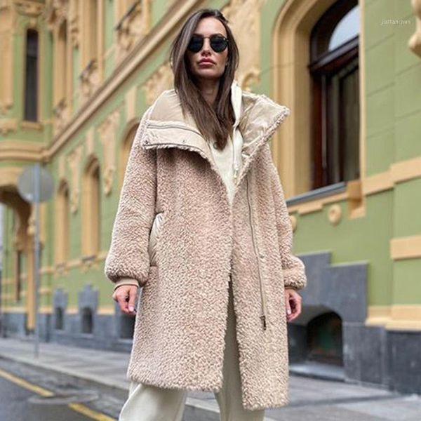 malina fashion autumn winter stand collar wool coats women elegant loose patchwork lamb fur jackets women casual coats ladies1, Black
malina fashion autumn winter stand collar wool coats women elegant loose patchwork lamb fur jackets women casual coats ladies1, Black