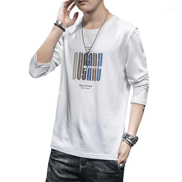 autumn casual new long-sleeved t-shirt men's trendy fashion plus size clothes round neck sports jogging bottoming shirt1, White;black
autumn casual new long-sleeved t-shirt men's trendy fashion plus size clothes round neck sports jogging bottoming shirt1, White;black