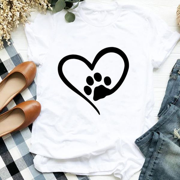 women lady love pet paw animal geometric funny 90s print t tee womens tshirt for female shirt clothes graphic t-shirt, White
women lady love pet paw animal geometric funny 90s print t tee womens tshirt for female shirt clothes graphic t-shirt, White
