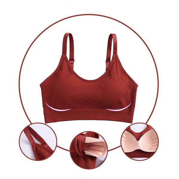 gym clothing seamless sports bra women, push up sport for fitness, u back padded bras vest,shockproof running workout yoga, White;black
gym clothing seamless sports bra women, push up sport for fitness, u back padded bras vest,shockproof running workout yoga, White;black