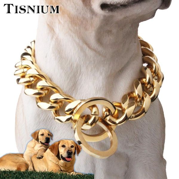 chains tisnium 19mm now fashion stainless steel metal dog leash collar gold color pet supplies double smooth motion adjust size choker, Silver
chains tisnium 19mm now fashion stainless steel metal dog leash collar gold color pet supplies double smooth motion adjust size choker, Silver