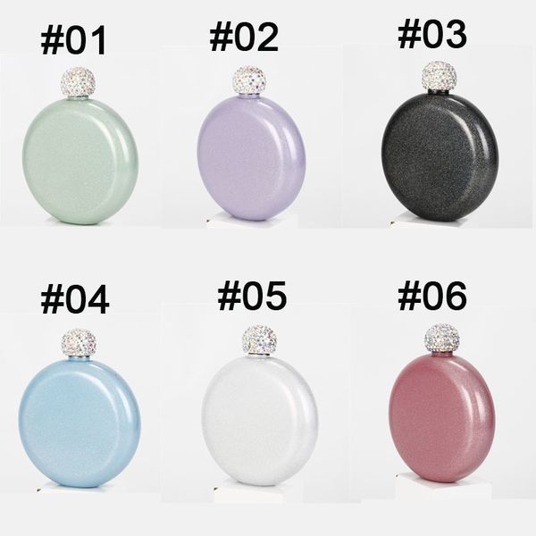 portable diamond hip flask round mini wine pot for travel outdoor stainless steel bottle with rhinestone lid sea ship dhe2695
portable diamond hip flask round mini wine pot for travel outdoor stainless steel bottle with rhinestone lid sea ship dhe2695