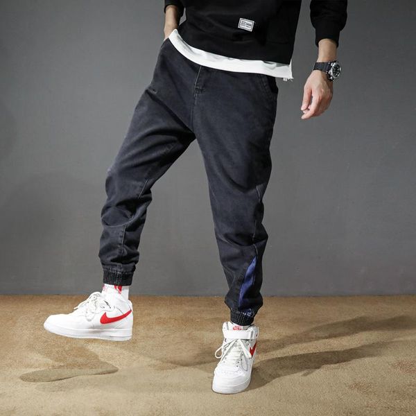men's jeans 2021 men harlan spring male hip hop style black denim pants classic fashion little feet cowboy trousers brand clothes, Blue
men's jeans 2021 men harlan spring male hip hop style black denim pants classic fashion little feet cowboy trousers brand clothes, Blue