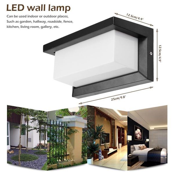 8/15w cob led wall light waterproof ip65 porch light modern led wall lamp courtyard garden fence outdoor
8/15w cob led wall light waterproof ip65 porch light modern led wall lamp courtyard garden fence outdoor
