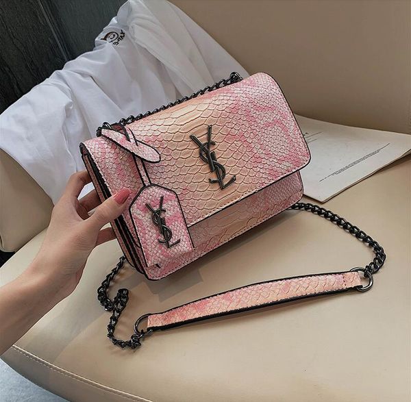 python chain women bags 2020 new fashion pu leather purses and handbags luxury designer crocodile shoulder crossbody bags lady
python chain women bags 2020 new fashion pu leather purses and handbags luxury designer crocodile shoulder crossbody bags lady