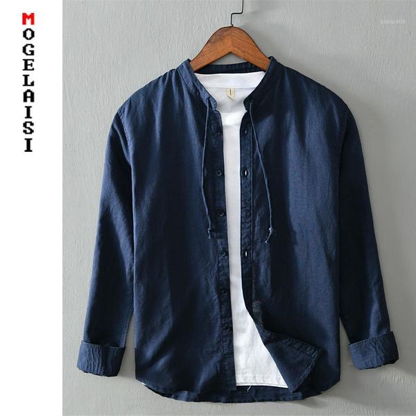 new casual linen cotton shirt men long sleeve solid breathable shirt camisa masculina 5361, White;black
new casual linen cotton shirt men long sleeve solid breathable shirt camisa masculina 5361, White;black