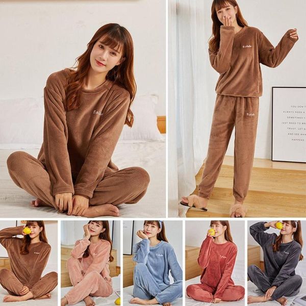 women's pajama set warm flannel pajamas sleepwear homewear female pyjamas sweatshirt thick winter suit plush velvet hoodies e5n9, Black;red
women's pajama set warm flannel pajamas sleepwear homewear female pyjamas sweatshirt thick winter suit plush velvet hoodies e5n9, Black;red