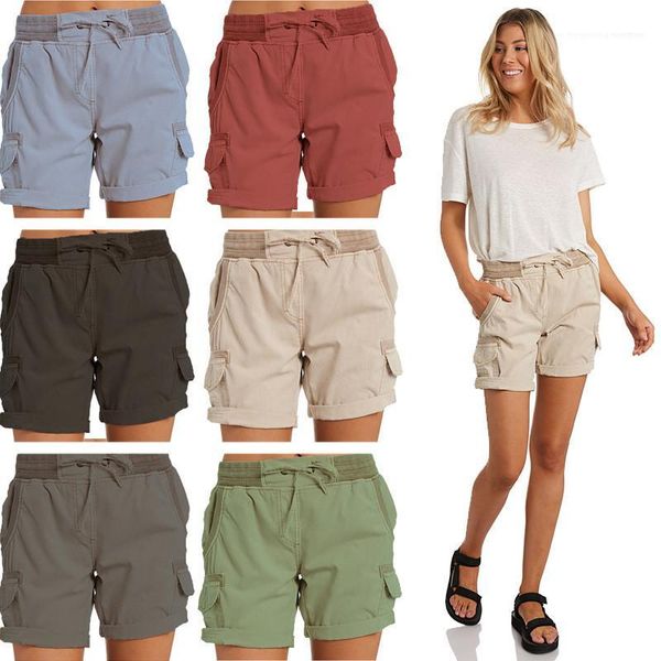 solid color straight pants fashion female clothing summer ladies designer shorts usa national flag printed pocket, White;black
solid color straight pants fashion female clothing summer ladies designer shorts usa national flag printed pocket, White;black