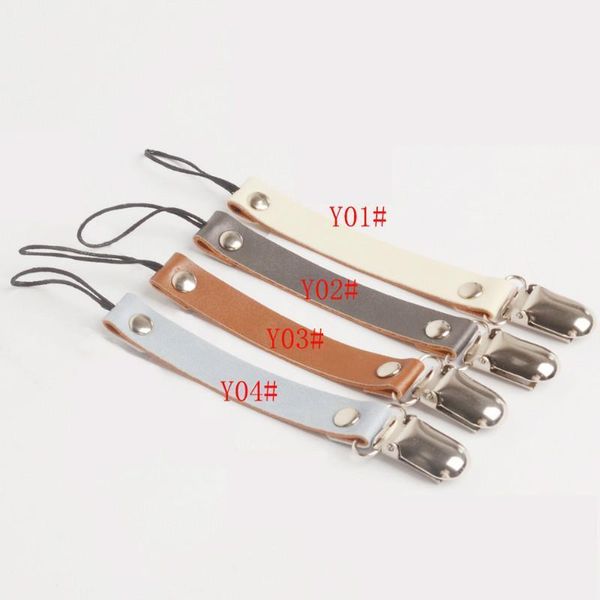 pacifiers# 10 pcs short leather baby pacifier chain clip soother nipple holder clasps metal clips accessories1
pacifiers# 10 pcs short leather baby pacifier chain clip soother nipple holder clasps metal clips accessories1