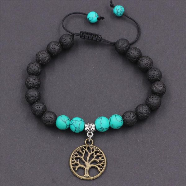 charm bracelets 4pcs/lot natural stone lava essential oil diffuser beads bracelet tree of life pendant prayer for women men, Golden;silver
charm bracelets 4pcs/lot natural stone lava essential oil diffuser beads bracelet tree of life pendant prayer for women men, Golden;silver