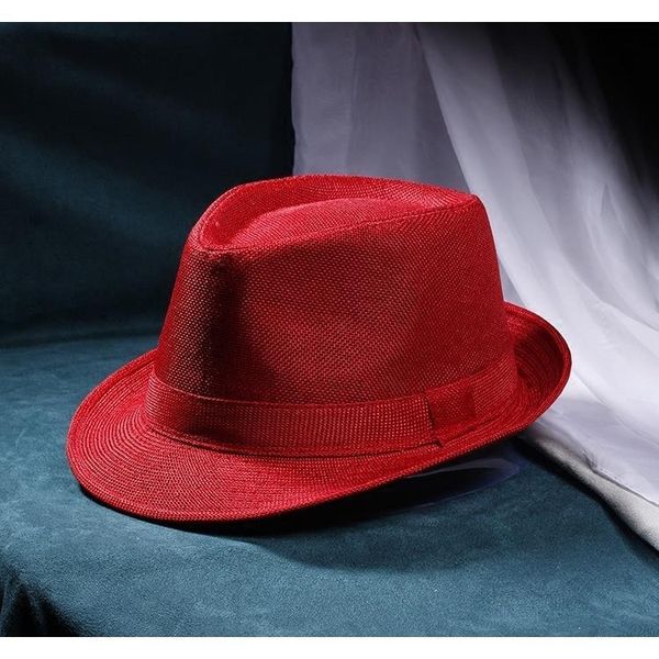 net gentleman summer retro british fashion youth men and women red linen jazz casual hat
net gentleman summer retro british fashion youth men and women red linen jazz casual hat