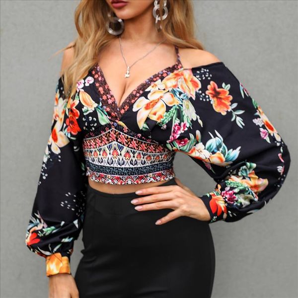 cold shoulder ethnic floral print blouse autumn women elegant vacation leisure shirt drop shipping good quality, White
cold shoulder ethnic floral print blouse autumn women elegant vacation leisure shirt drop shipping good quality, White