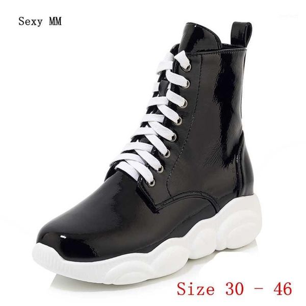 spring autumn winter platform flat shoes women snow ankle boots woman short boots plus size 30 31 32 33 - 40 41 42 43 44 45 461, Black
spring autumn winter platform flat shoes women snow ankle boots woman short boots plus size 30 31 32 33 - 40 41 42 43 44 45 461, Black