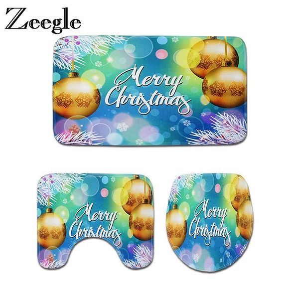 bath mats zeegle christmas bathroom mat 3pcs carpet set absorbent toilet lid cover non-slip rugs for
bath mats zeegle christmas bathroom mat 3pcs carpet set absorbent toilet lid cover non-slip rugs for