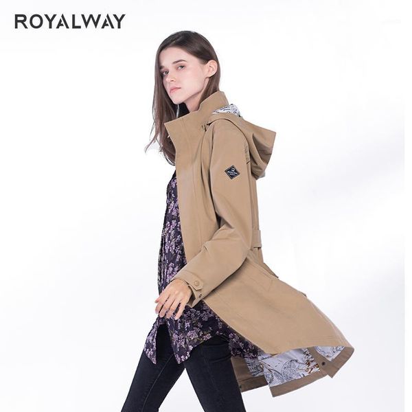 outdoor jackets&hoodies royalway 2021 women windbreaker windproof and rainproof fabric detachable hat long jackets coats 131721, Blue;black
outdoor jackets&hoodies royalway 2021 women windbreaker windproof and rainproof fabric detachable hat long jackets coats 131721, Blue;black