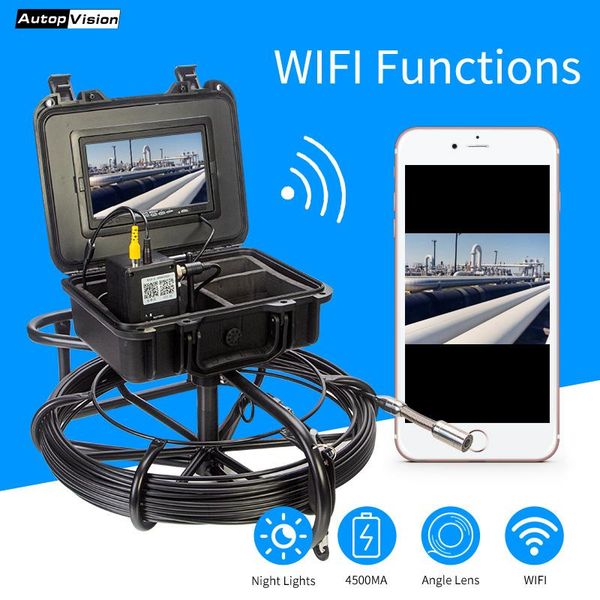 7 inch 23mm frame industrial pipe sewer detection camera ip68 waterproof drainage detection 1200 tvl camera dvr video with wifi
7 inch 23mm frame industrial pipe sewer detection camera ip68 waterproof drainage detection 1200 tvl camera dvr video with wifi