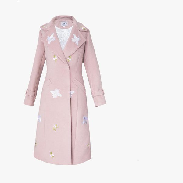 elegant fall 2021 new fleece embroidered butterfly long female vintage fine office coat belt 9jjy, Black
elegant fall 2021 new fleece embroidered butterfly long female vintage fine office coat belt 9jjy, Black