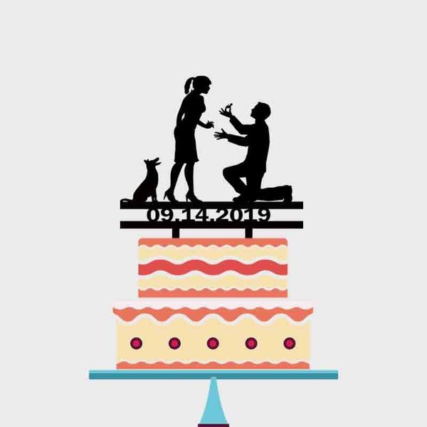 other festive & party supplies personalized wedding date bride groom and dog acrylic cake er for engagement decoration yc030
other festive & party supplies personalized wedding date bride groom and dog acrylic cake er for engagement decoration yc030