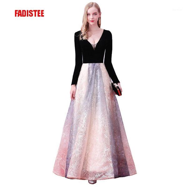 fadistee new arrival elegant party dress evening dresses vestido de festa lace gown velour v neck prom dress long sleeves1, White;black
fadistee new arrival elegant party dress evening dresses vestido de festa lace gown velour v neck prom dress long sleeves1, White;black
