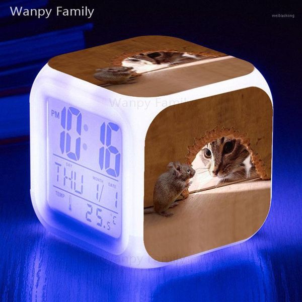 other clocks & accessories very cute cat mouse alarm clock 7 color glowing led big screen digital kids birthday multifunction electronic1
other clocks & accessories very cute cat mouse alarm clock 7 color glowing led big screen digital kids birthday multifunction electronic1