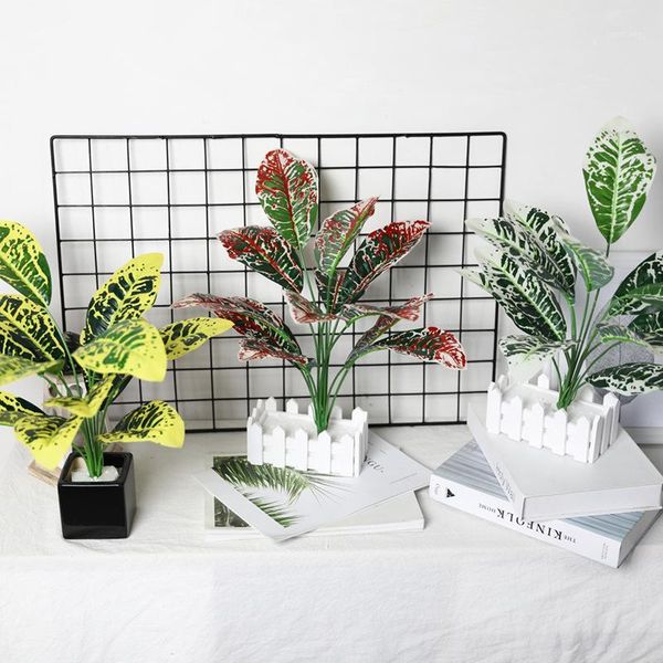 decorative flowers & wreaths artificial green plants plastic leaves deskdecoration fake home garden office bedroom flores1
decorative flowers & wreaths artificial green plants plastic leaves deskdecoration fake home garden office bedroom flores1