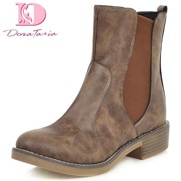 doratasia 2020 chunky heels big size 43 slip on women shoes vintage work western boots1, Black
doratasia 2020 chunky heels big size 43 slip on women shoes vintage work western boots1, Black