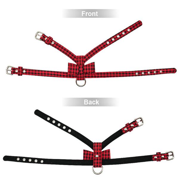adjustable plaid dog harness pet cat leather padded harnesses with striped lattice bowknot for small medium dogs cats sqctdl
adjustable plaid dog harness pet cat leather padded harnesses with striped lattice bowknot for small medium dogs cats sqctdl