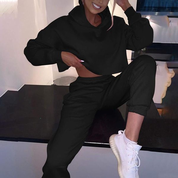 women's tracksuits laamei autumn winter 2 piece set women hoodie fleece sweatshirt crop and pants tracksuit sports jogging suit female, Gray
women's tracksuits laamei autumn winter 2 piece set women hoodie fleece sweatshirt crop and pants tracksuit sports jogging suit female, Gray