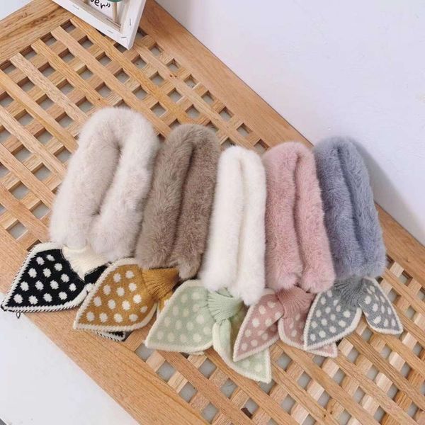 new and children's korean trend winter autumn baby splicing wave point plush small scarf gddl, Red;brown
new and children's korean trend winter autumn baby splicing wave point plush small scarf gddl, Red;brown