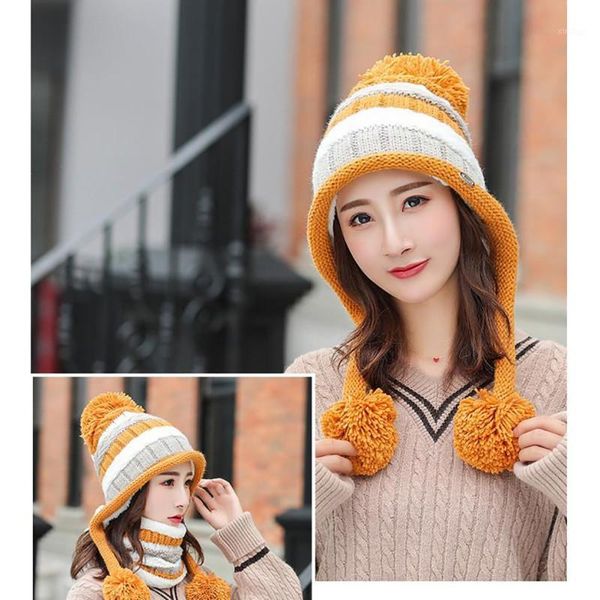 cycling caps & masks bib siamese hat female winter warm plus velvet wool tide rider windproof ear protector cold knit cap outdoor1, Black
cycling caps & masks bib siamese hat female winter warm plus velvet wool tide rider windproof ear protector cold knit cap outdoor1, Black