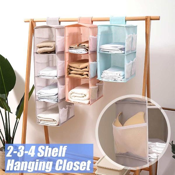 storage boxes & bins 2/3/4tier wardrobe hanging bag interlayer drawer type clothes hangers holder portable organizer closet
storage boxes & bins 2/3/4tier wardrobe hanging bag interlayer drawer type clothes hangers holder portable organizer closet
