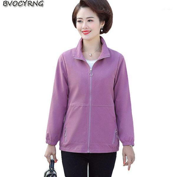 2020 new mother spring long-sleeved coat women's middle-aged spring and autumn jacket female plus size casual coats a17481, Black;brown
2020 new mother spring long-sleeved coat women's middle-aged spring and autumn jacket female plus size casual coats a17481, Black;brown