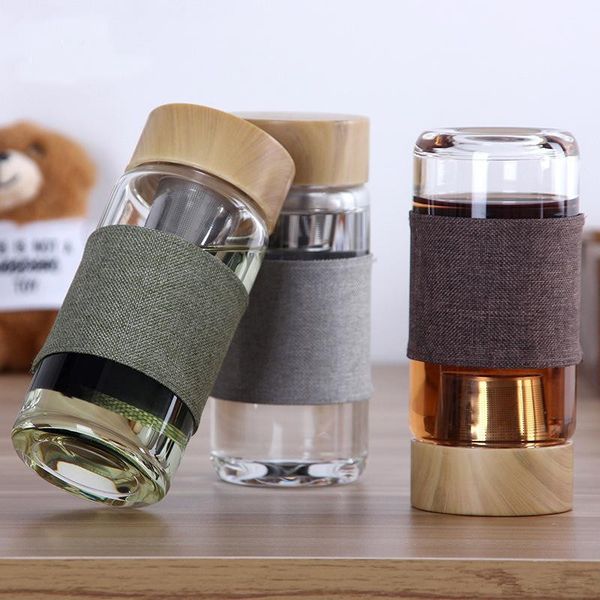 350ml glass water bottles heat resistant round office car cup with stainless steel tea infuser strainer tumbler new arrival dhl free
350ml glass water bottles heat resistant round office car cup with stainless steel tea infuser strainer tumbler new arrival dhl free
