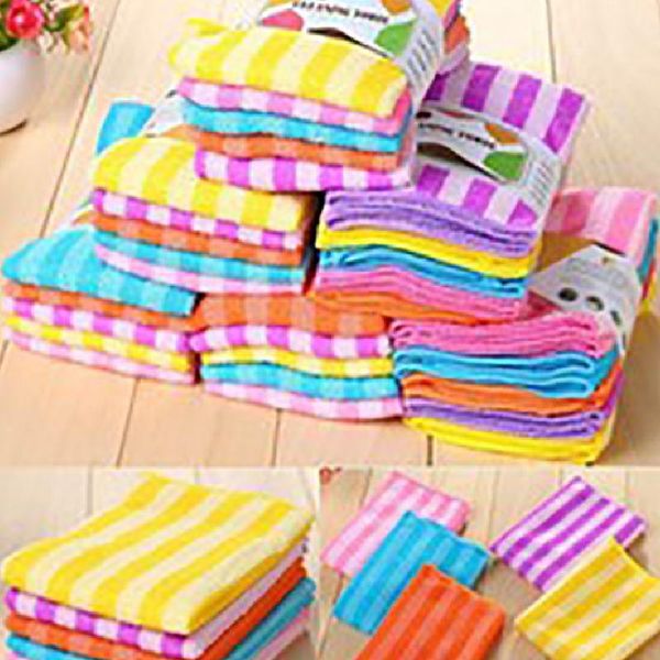 kitchen dish cloth wash clean towel colorful dining stripe tower cloth square microfiber washing cloth rag household tableware wmtxnf
kitchen dish cloth wash clean towel colorful dining stripe tower cloth square microfiber washing cloth rag household tableware wmtxnf