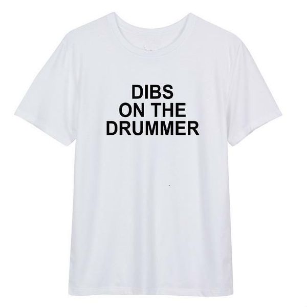 dibs on drummer letters print women t shirt cotton casual funny shirt for lady white tee hipster t-83
dibs on drummer letters print women t shirt cotton casual funny shirt for lady white tee hipster t-83