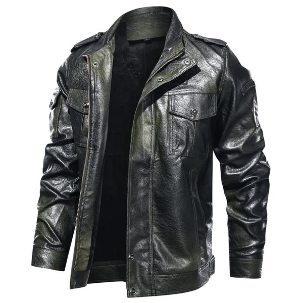 2021 new autumn men's pu jacket coat slim fit faux leather motorcycle jackets male coats fashion brand men clothing 5d1s, Black
2021 new autumn men's pu jacket coat slim fit faux leather motorcycle jackets male coats fashion brand men clothing 5d1s, Black
