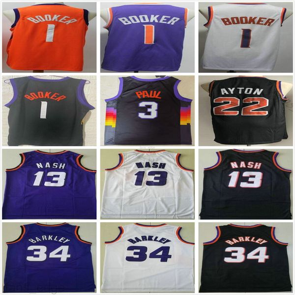 ncaa college phoenix devin 1 booker jersey chris 3 paul deandre 22 ayton suns retro steve 13 nash charles 34 barkley basketball jersey, Black;red
ncaa college phoenix devin 1 booker jersey chris 3 paul deandre 22 ayton suns retro steve 13 nash charles 34 barkley basketball jersey, Black;red