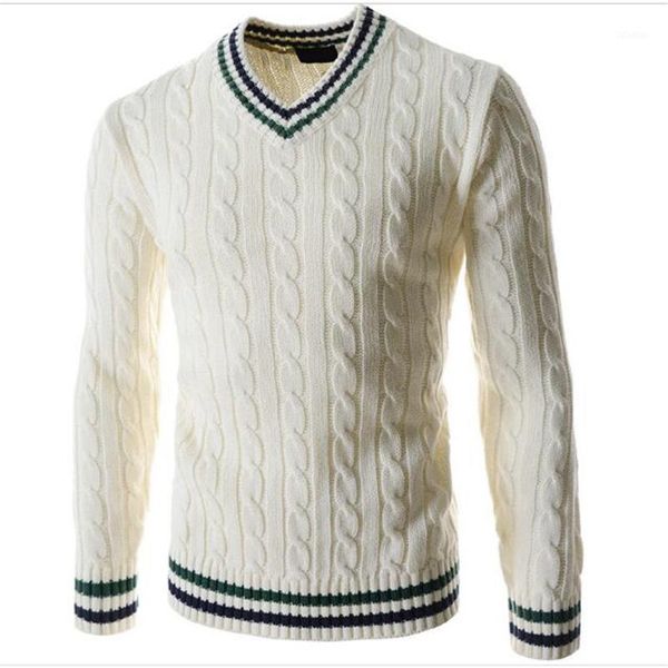 men's sweaters 2021 winter fashion pullovers men's v-neck twist long sleeve sweater keep warm thick casual sweater1, White;black
men's sweaters 2021 winter fashion pullovers men's v-neck twist long sleeve sweater keep warm thick casual sweater1, White;black
