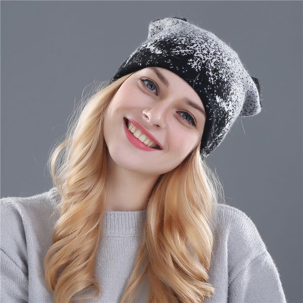 xthree cashmere winter women autumn children's cap wool knitted beanies for girl cute cat hat 201215, Blue;gray
xthree cashmere winter women autumn children's cap wool knitted beanies for girl cute cat hat 201215, Blue;gray