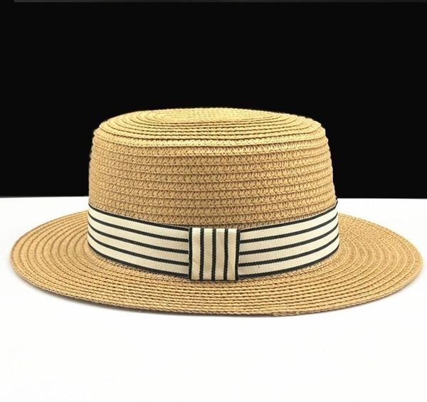 summer women boater beach hat female casual panama hat lady brand classic bowknot straw flat sun hat women fedora jlljyv, Black;white
summer women boater beach hat female casual panama hat lady brand classic bowknot straw flat sun hat women fedora jlljyv, Black;white