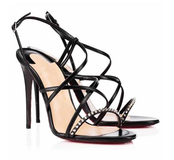 elegant ladies summer red bottom sandals woman leather sandals gwinispike leather sandals gold pumps party shoes dress shoes, Black
elegant ladies summer red bottom sandals woman leather sandals gwinispike leather sandals gold pumps party shoes dress shoes, Black