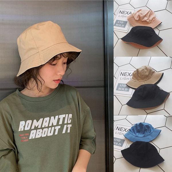 bucket hats women summer sun shading elegant double-sided wear fisherman hat womens wide brim korean style, Blue;gray
bucket hats women summer sun shading elegant double-sided wear fisherman hat womens wide brim korean style, Blue;gray