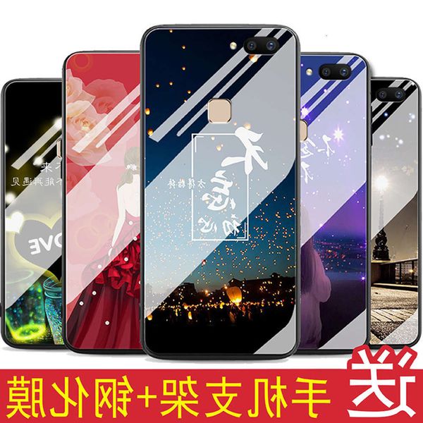 vivo x20 mobile phone case glass anti falling mirror x20 protective cover, all silicone, men's and women's personalized creative f
vivo x20 mobile phone case glass anti falling mirror x20 protective cover, all silicone, men's and women's personalized creative f