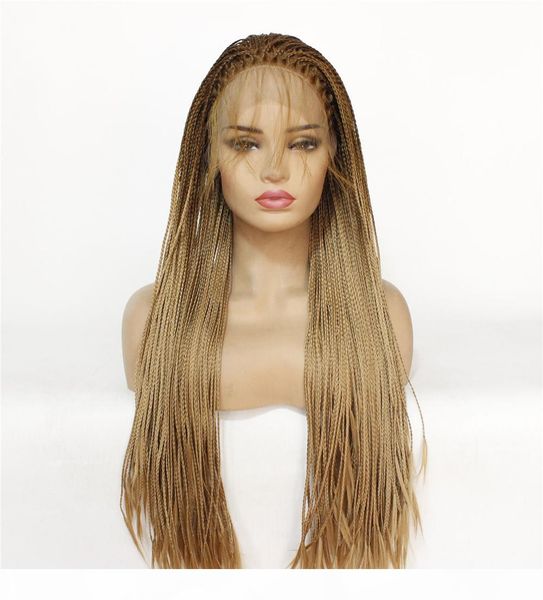 part box braids wig brown blonde red brazilian full lace front wig braids synthetic wig with baby hair heat resistant, Black
part box braids wig brown blonde red brazilian full lace front wig braids synthetic wig with baby hair heat resistant, Black