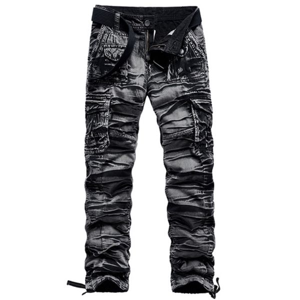 of cargo casual men multi-pockets male camouflage fanshion safari pants outdoor cotton 25b7, Black
of cargo casual men multi-pockets male camouflage fanshion safari pants outdoor cotton 25b7, Black